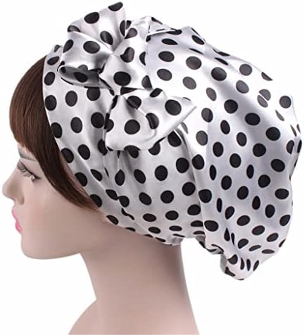 XDSDDS 58 סמ כובעי סטיילינג משי רך משי כובע מקלחת שינה לנשים מתכווננות לנשים ארוכות שיער מטופל
