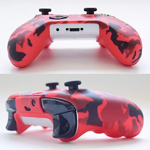 Cover Controller Controller Controler Hikfly Silicone Cover Cover Cover Gole עבור Xbox One One/Xbox One S/Xbox One X משחקי וידאו