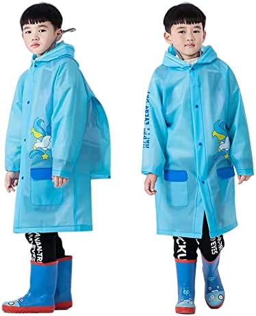 Sufeini ילדים מעיל גשם ילדים גשם ללבוש חליפה לגיל 6-13 שנים ילדים ילדה ילדים 3D קריקטורה קריקטורה ילדים גשם ז'קט