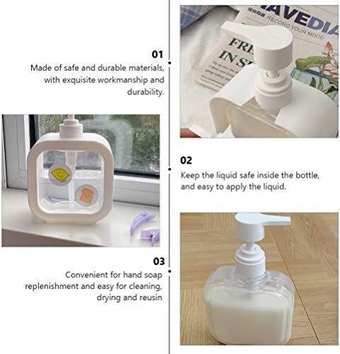 קאבילוק נסיעות מטאל חוקרת חוק מיכלי סבון מתקן סבון בקבוק פלסטיק משאבה ברורה לבקבוק ריק לנוזלים קרמי שמפו סבון מתקני יד
