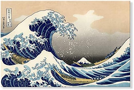 גדול גל כבוי קאנאגאווה יפני קיר אמנות פוסטר ציורי קיר קישוטי קאטסושיקה הוקוסאי הדפסת אוקיינוס גל פוסטר ציורי בית