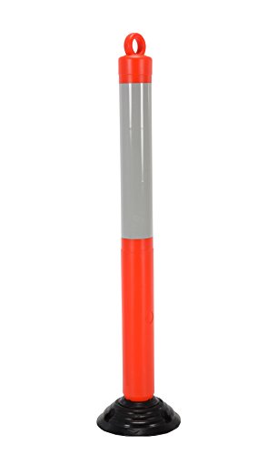 Vestil Opbol-47 בולרי פלסטיק כתומים, גובה 46-1/2 , כתום בהיר