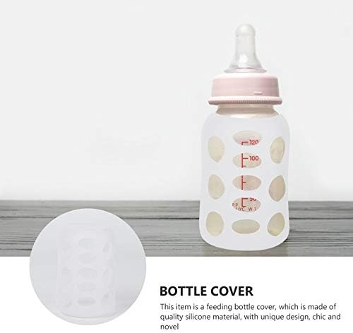 קבילוק תינוקות בקבוקי תינוקות בקבוקי 3 יחידות סיליקון בקבוק שרוול מבודד אנטי להחליק מכסה מחזיקי עבור תינוק בקבוקי משקאות