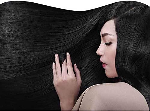Lsjzz שיער יישור שיער מסרק אניון מתכרבל חשמלי ברזל דו-אחד-אחד עצל שיער מיישר ברזל, חכם ויציב, בטוח ואנטי-פרם