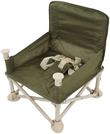 תינוק אימון כיסא, נייד תינוק פיקניק אוכל כיסא מחוץ מתקפל אמינות גבוהה תינוק כיסא עבור משתלות טרוטי תינוק בטיחות הגנה