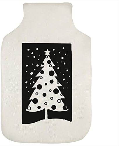 כיסוי בקבוק המים החמים 'עץ חג המולד בשלג'