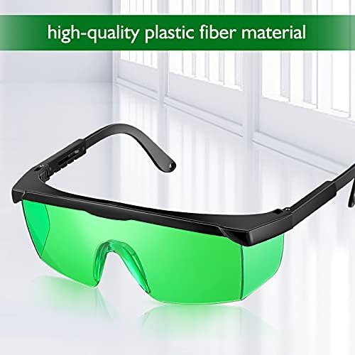 משקפי שיפור לייזר ירוק, משקפי בטיחות הגנה על עיניים של Elikliv משקפי רמת לייזר ירוק