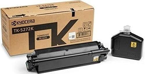 Kyocera 1T02TV0US0 דגם TK-5272K ערכת טונר שחורה לשימוש עם KYOCERA ECOSYS M6235CIDN, M6630CIDN, M6635CIDN