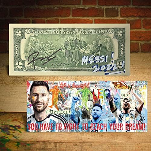Leo Messi Pop Art Messi מקורי ללא סירוג