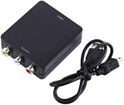 HDMI ל- RCA, דיגיטלי HDMI ל- RCA Composite Video Audio AV AV CVBS Cofapter Converter 720p/1080p, עבור Roku/Apple