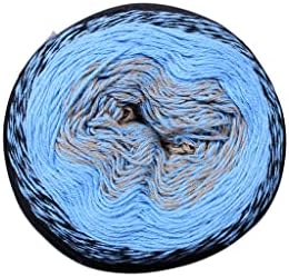את עיצוב עגלת רב צבע כחול דק משקל - 3 רובדי מיובא כותנה כדור תפר רקמת חוט ידידות צמיד חוט חוט צמיד חוט חבילה של 100 גרם