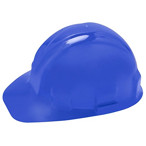 ג'קסון בטיחות סנטרי III כובע קשה בטיחות עם מתלה מחגר בן 6 נקודות, סגנון כובע פרופיל נמוך, HDPE, כחול, 14416