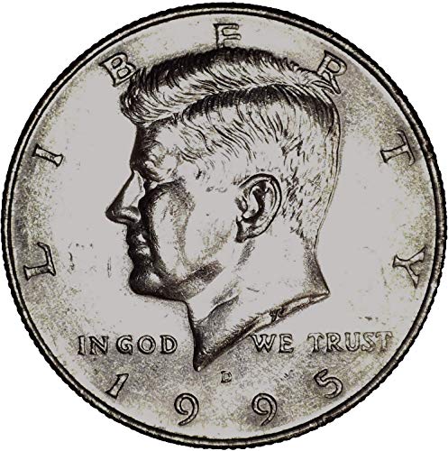 1995 ד קנדי ​​חצי דולר 50C מבריק ללא מחזור