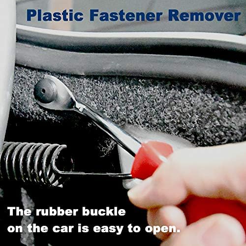 מסיר אטב פלסטיק Easytoo - לוח דלת / כלי מסיר לציוד שמע לרכב, לוחות דלתות, לוחות לקצץ, לקצץ חלונות, סמלים, קטעי