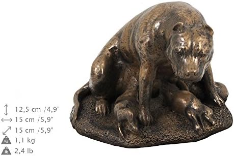 אמריקאי סטאפורדשייר טרייר, זיכרון, כד עבור כלב של אפר, עם כלב פסל, בלעדי, ארטדוג