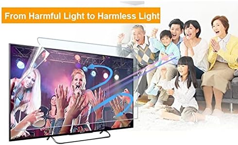 אנטי כחול אור מסך מגן עבור 27-75 סנטימטרים טלוויזיה לסנן כחול אור להקל על מחשב לאמץ את העיניים לעזור לך לישון טוב