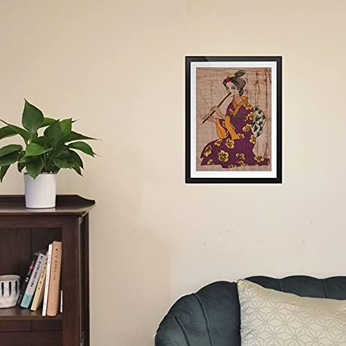 ציור אמנות שבטי סיני באטיק סיני 13.0 x 15.4 קיר תלוי בחדר בית עיצוב 521