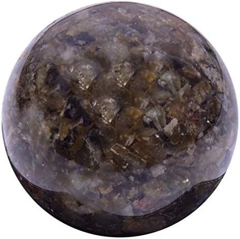 אבן מעבדה אורגוניט כדור קריסטל