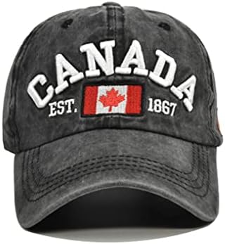 Xibeitrade Vintage Canada Canada Cap Baseball Cap גברים גברים כותנה ספורט כובע חיצוני שמש כובע שמש