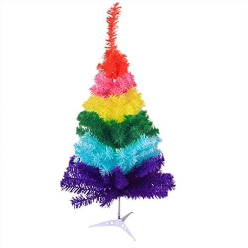 751m4m Creative Rainbow Creative Tree חג המולד קישוט עץ חג המולד