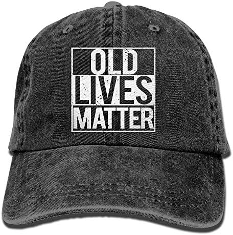 חייהם של חיים ישנים כובע בייסבול כובע כובע מתכוונן כובע פרופיל נמוך כובע רגיל
