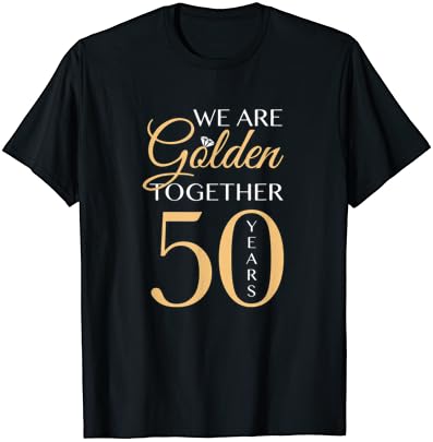חולצה רומנטית לזוגות-חולצת טריקו ליום נישואין 50