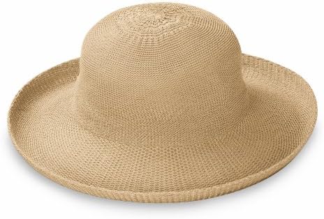 כובע וולארו כובע ויקטוריה סאן לנשים-אולטרה קל משקל, ניתן לארוז, שוליים רחבים, סגנון מודרני, מעוצב באוסטרליה