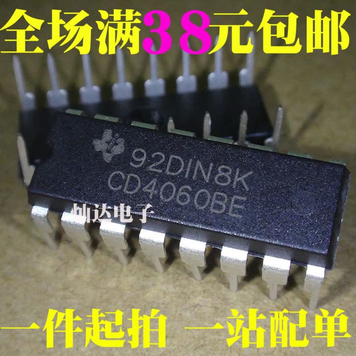 10 יחידים CD4060BE DIP16