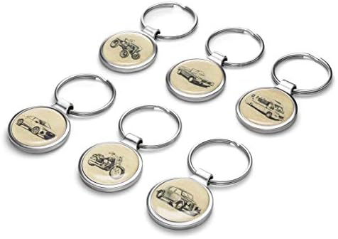 טבעת מפתחות של שרשרת Kiesenberg מתנה למנשף מפתחות עבור BMW Z4 מאוורר A-4629