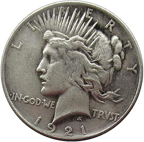 ארהב $ 1 יונה לשלום 1921 מטבעות זיכרון מצופה מכסף