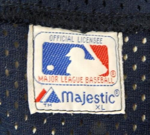 1986-93 יוסטון אסטרוס 50 משחק הונפק על חיל הים של חיל הים תרגול NP REM XL 69 - משחק השתמשו ב- MLB גופיות
