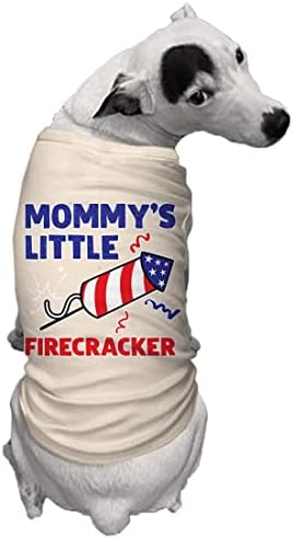 חזיז קטן של אמא-ארה ב יום העצמאות 4 ביולי כלב חולצה