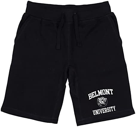 W הרפובליקה אוניברסיטת בלמונט ברוינס חותם מכללת המכללות בגיזת מכנסיים קצרים