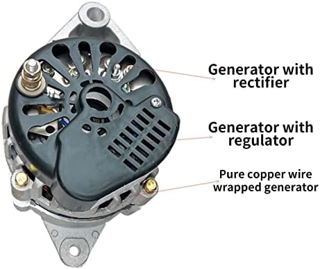 2000W 14/28 וולט גנרטור בעל כוח גבוה גנרטור מגנט קבוע 12V/24V רעש נמוך DC גנרטור ללא מברשות גנרטור קטן 2 גלגלים