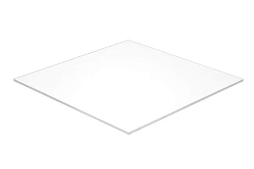 גיליון מרקם של פלקן עיצוב ABS, לבן, 10 x 30 x 3/16