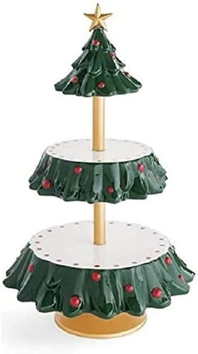 עץ קינוח קינוח עץ חג המולד צלחת קינוח חג המולד צלחת ממתקים חטיף מסיבת בית חטיף