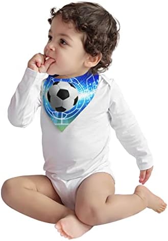 כדורגל כותנה כותנה ביבס כדורגל כדור כדורגל נצנצים כדורגל תינוק בנדנה ריר ריר שיניים אוכל בקיעת אוכל