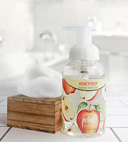 אלמנטים ראשוניים מזינים סבון ידיים מקציף דבש, שטיפת ידיים עדינה לידיים רכות ונקיות יותר, שוטפת לכלוך - 9.5 פל עוז