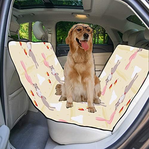 מותאם אישית לב בצורת בעלי החיים בלון אהבת הדפסת רכב מושב מכסה לכלבים עמיד למים החלקה עמיד רך לחיות מחמד