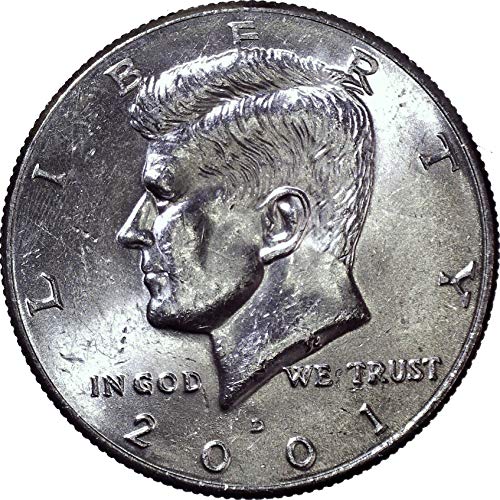 2001 ד קנדי ​​חצי דולר 50C