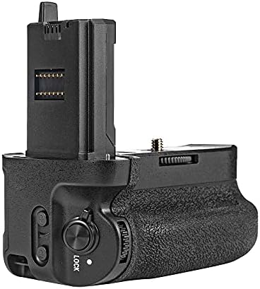 אחיזת סוללות Happypopo עבור Sony A7IV A9II A7RIV מצלמה, החלפה לסוני VG-C4EM, המשמשת להחלפת סוללת ליתיום-יון