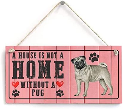 חובבי כלבים ציטוט שלט ביגל בית הוא לא בית בלי כלב מצחיק עץ מצחיק שלט כלב שלט כלב זכר לוח כפרי בית כפרי 8x16 אינץ