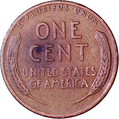 1942 ס לינקולן חיטה סנט 1 סי מאוד בסדר