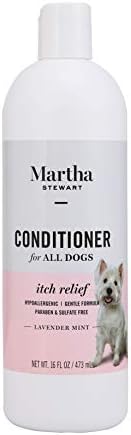 מרתה סטיוארט עבור חיות מחמד גירוד הקלה מזגן לכלבים / גור וכלב מזגן לעור יבש מגרד, 16 אונקיות / אנטי גירוד