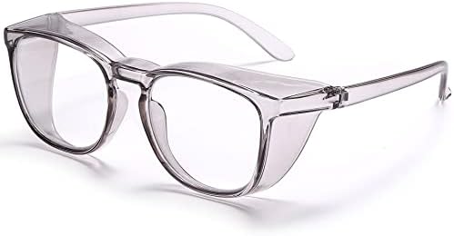 משקפי בטיחות משקפי נגד ערפל אור כחול חוסם אנטי-אבק UV 400 משקפי הגנה לגברים נשים Z87.1