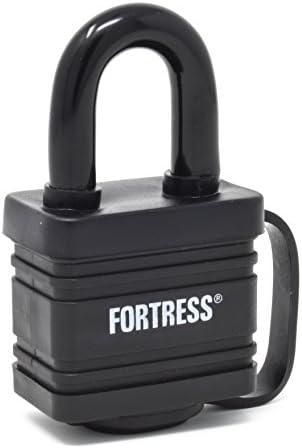Master Lock 1804Tri Fortress Series מכוסה מנעולים אטומים למזג אוויר למינציה, 1-9/16 אינץ ', חבילה של 3
