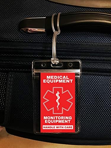 ניטור ציוד רפואי ציוד מזוודות תג-ידית עם טיפול, נקודה ו אקאא תקנות כמות