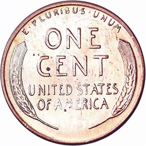 1955 S Lincoln Weat Cent 1c מבריק לא מחולק