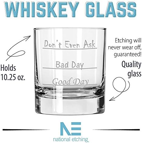 מצחיק ויסקי ויסקי זכוכית, ייחודי מיושן משקאות זכוכית כוס עם טקסט למבוגרים גברים ונשים