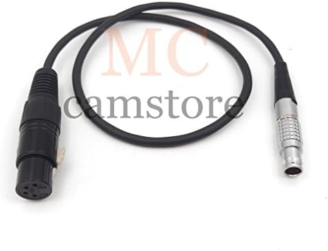 McCamstore 6pin זכר עד 4 פין XLR כבל חשמל זכר עבור DJI R2 ל- Sony F5/F55 24